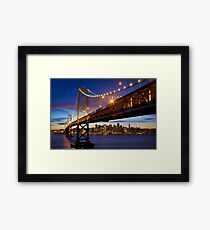 Bay Bridge Framed Print