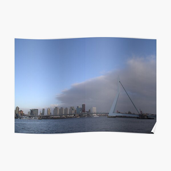 Rotterdam skyline Poster
