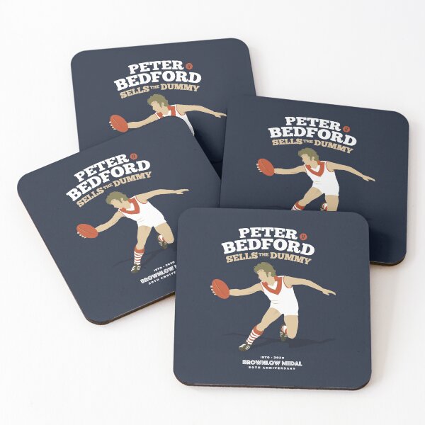 Item preview, Peter Bedford, South Melbourne (for dark shirts only) designed and sold by Chris Rees.