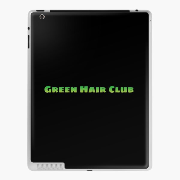 Green Hair Club iPad Skin