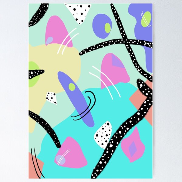 Item preview, Abstract Pastels Print designed and sold by Best Simple Journey.