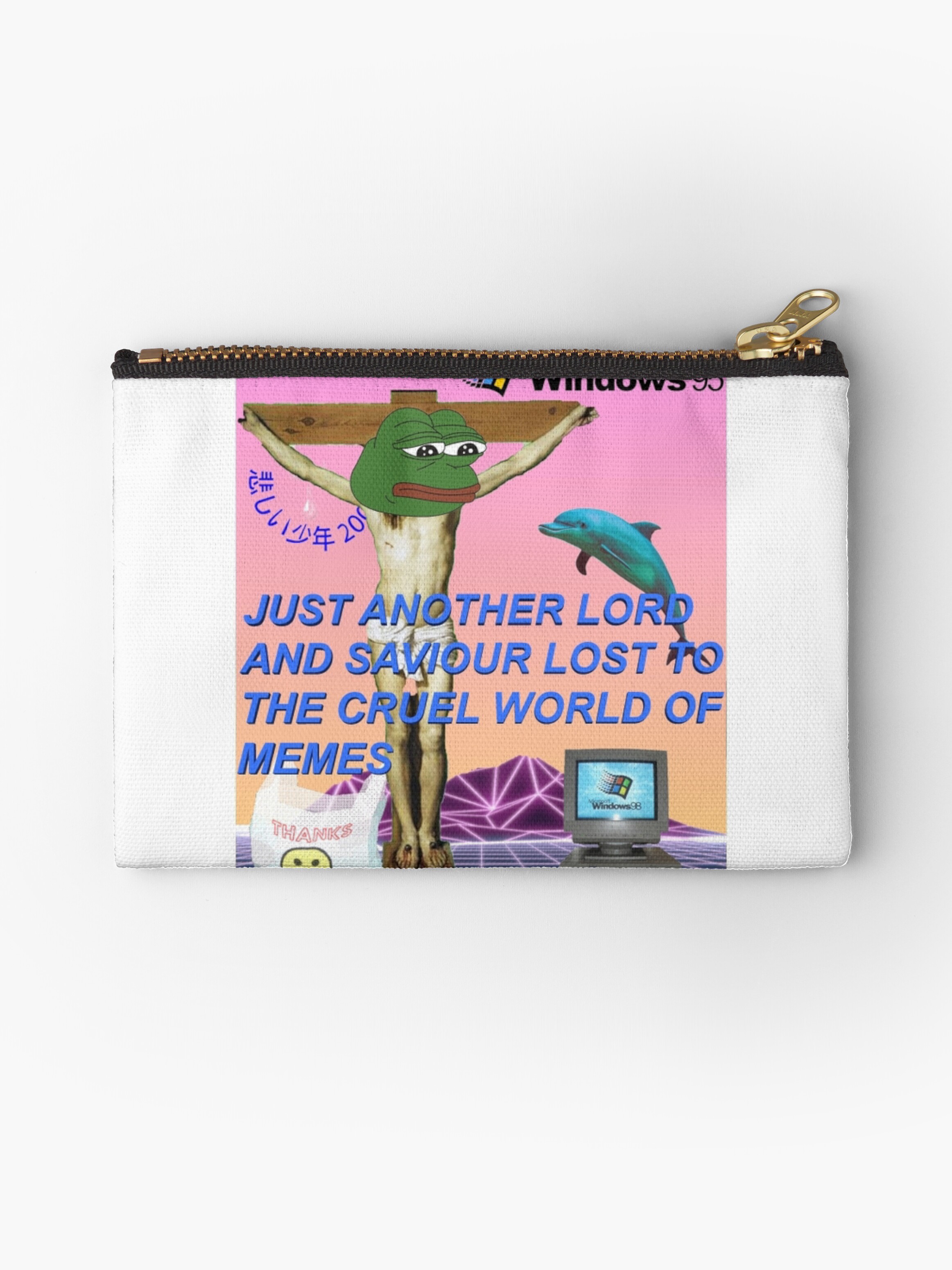 "Trash Aesthetic" Studio Pouches by PennySoda Redbubble