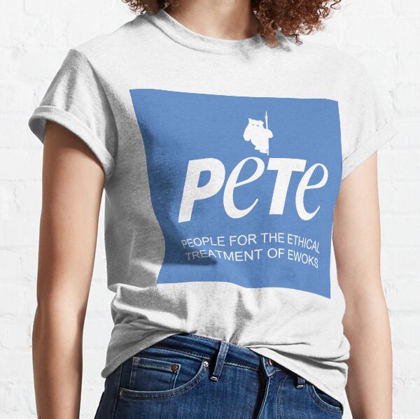 Star Wars PETA Parody (with text) Classic T-Shirt