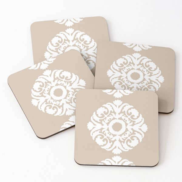 Item preview, Beige White Mandala designed and sold by slimbirdy.