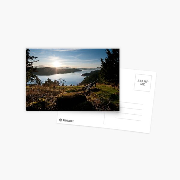 Navy Channel from Vulture Ridge Trail Postcard