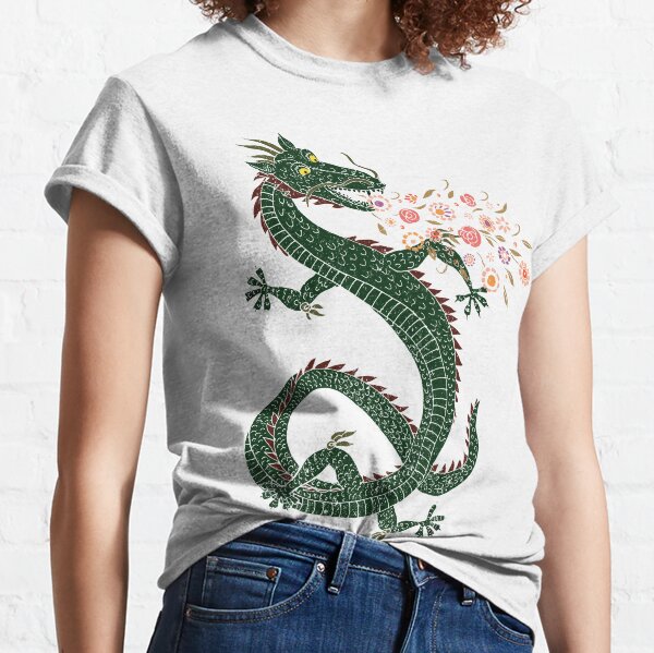 Dragon, Flower Breathing Classic T-Shirt