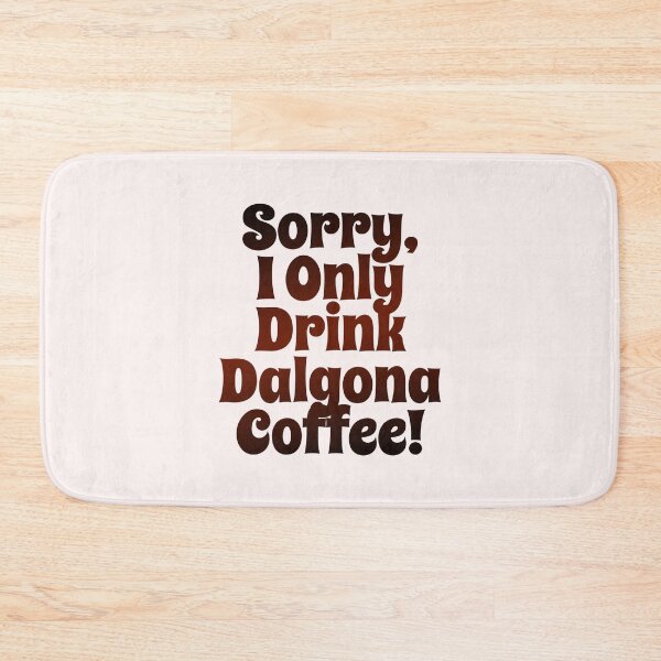Item preview, Sorry, I Only Drink Dalgona Coffee - (Funny Hilarious Dalgona Coffee Quote - Coffee Humor - Vintage Retro Design) designed and sold by SassyClassyMe.