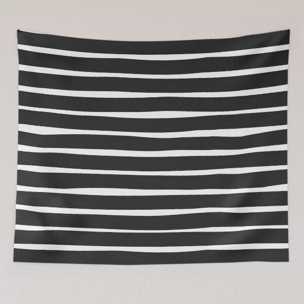 Item preview, Black And White Simple Stripes designed and sold by artsandsoul.