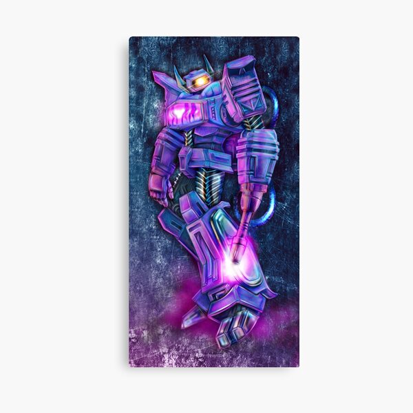 cyberpunk shockwave : Canvas Print