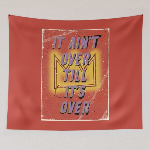 Item preview, It ain't over till its over - Fight the Virus designed and sold by Hell-Prints.