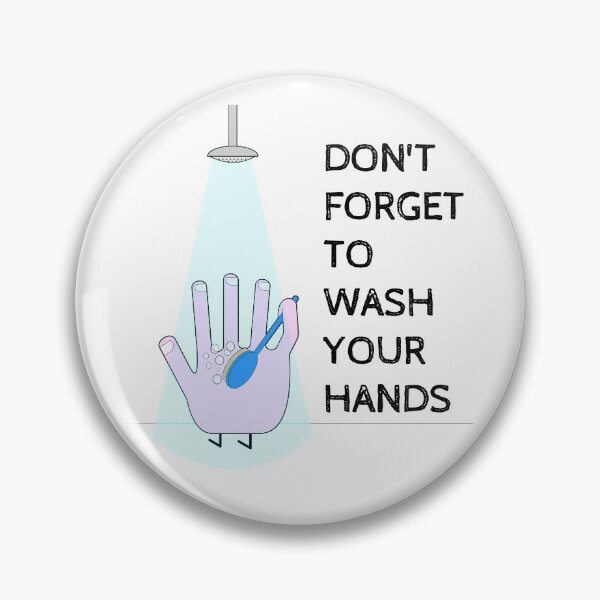Item preview, Don't forget to wash your hands designed and sold by beerman70.