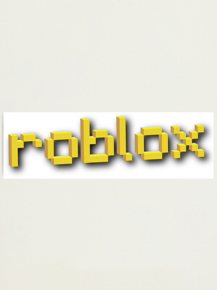 Roblox Minecraft Photographic Print By Mint Jams Redbubble