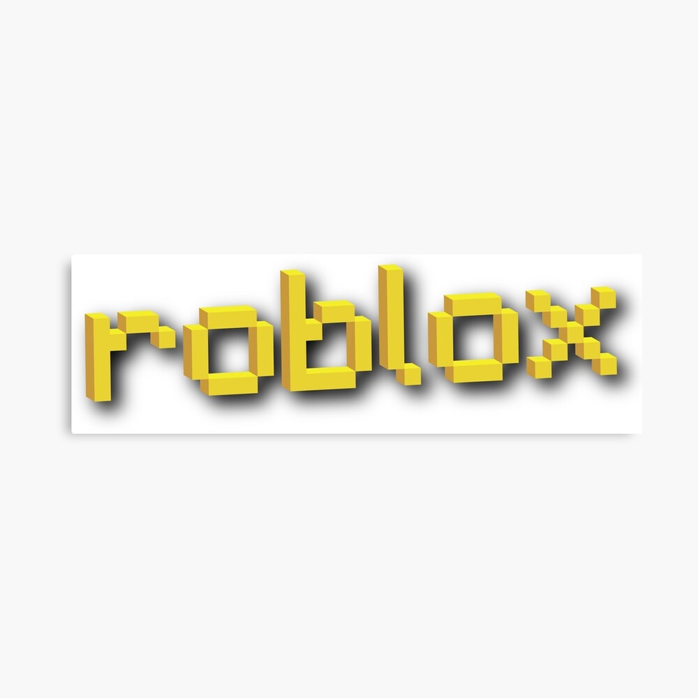Roblox Minecraft Metal Print By Mint Jams Redbubble - paper jam roblox