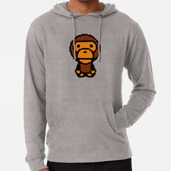 Bape sales monkey hoodie