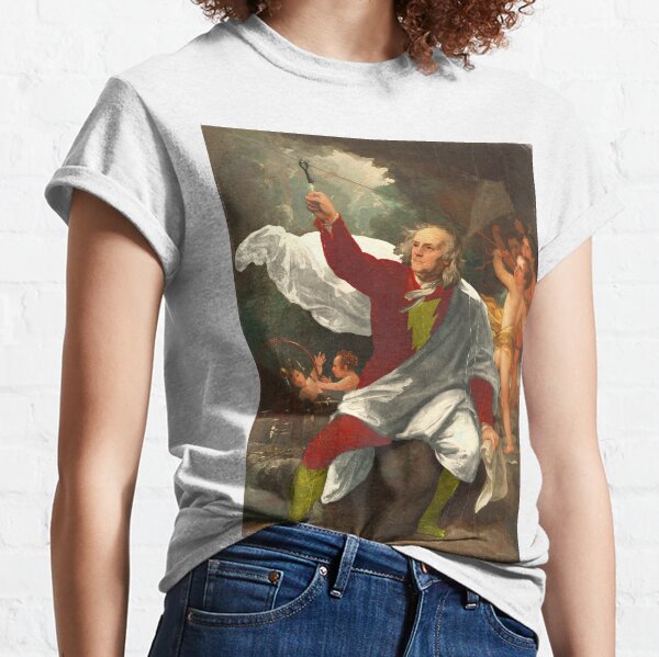 Ben Franklin Shazam Classic T-Shirt