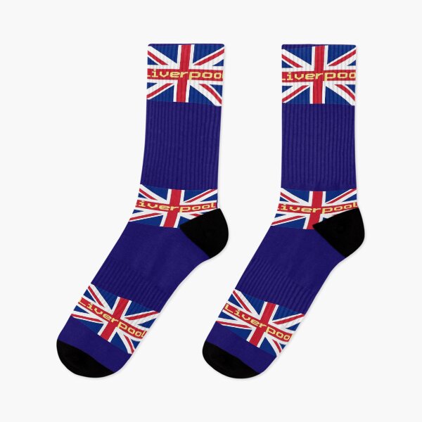 Item preview, Liverpool Union Jack Flag Sticker T-Shirt designed and sold by deanworld.