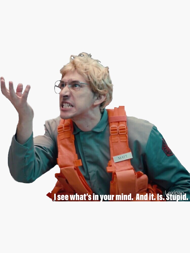 "Matt the Radar Technician 02" Sticker by Lexipan | Redbubble