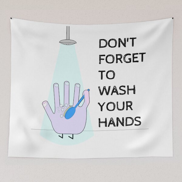 Item preview, Don't forget to wash your hands designed and sold by beerman70.