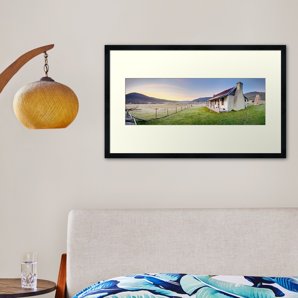 Orroral Homestead, Namadgi National Park, ACT, Australia Framed Art Print