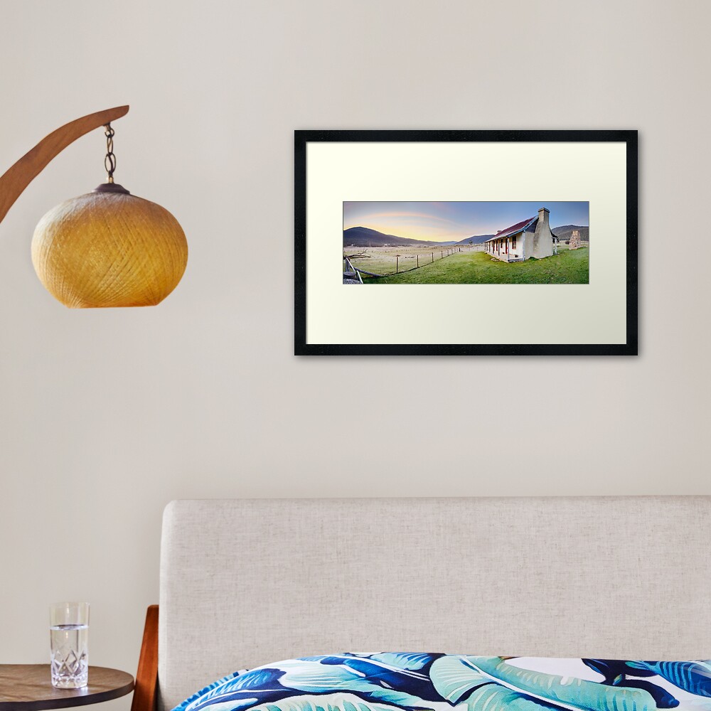 Orroral Homestead, Namadgi National Park, ACT, Australia Framed Art Print