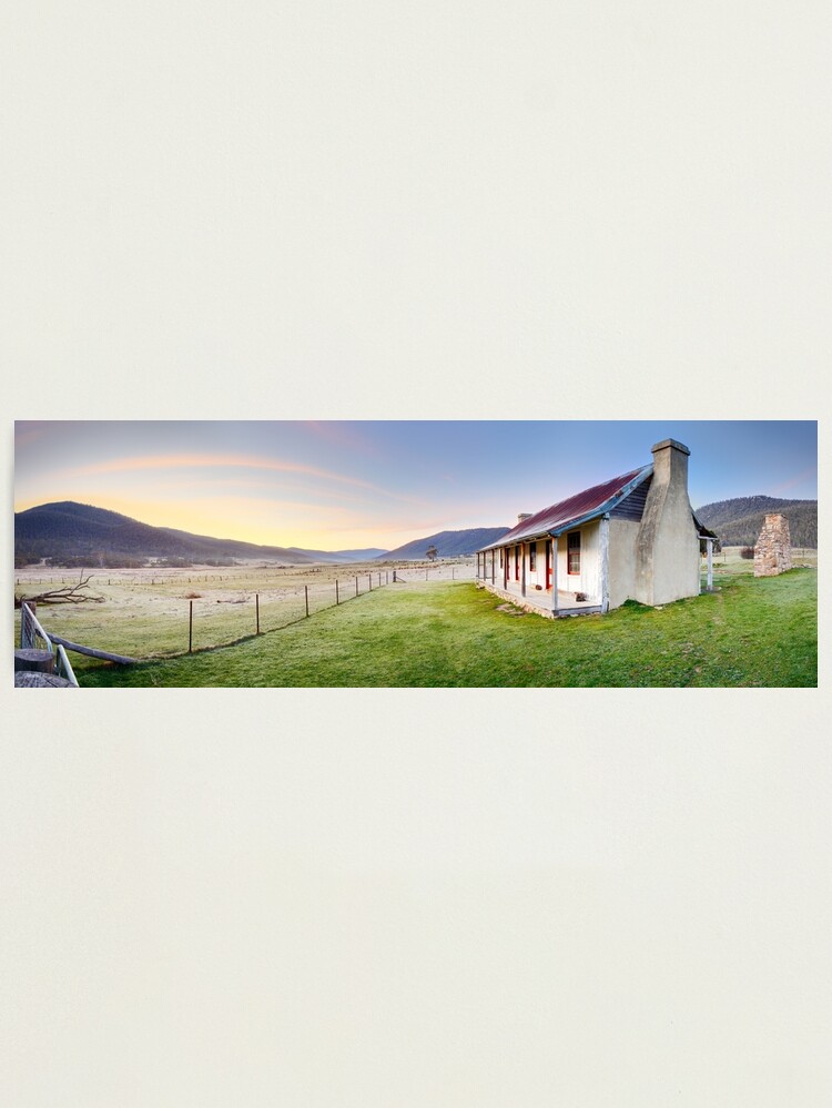 Alternate view of Orroral Homestead, Namadgi National Park, ACT, Australia Photographic Print