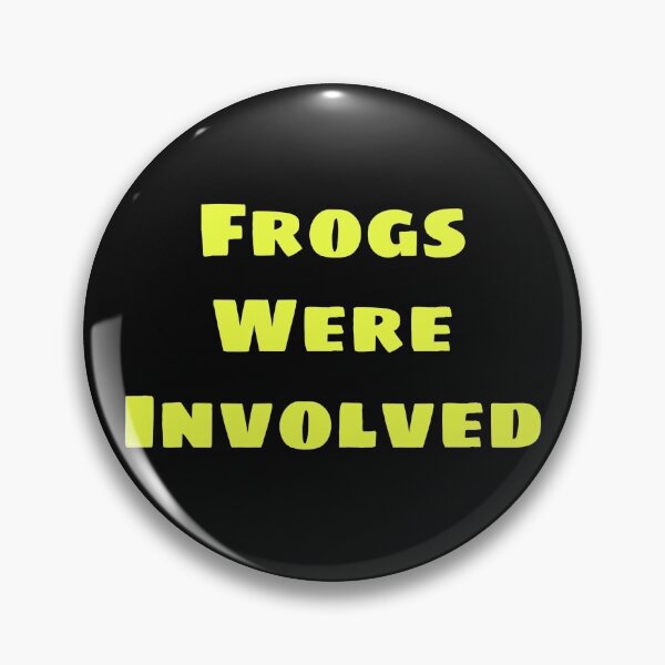 Item preview, Frogs Were Involved - Yellow designed and sold by snail-galaxy.