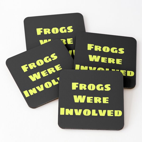 Item preview, Frogs Were Involved - Yellow designed and sold by snail-galaxy.