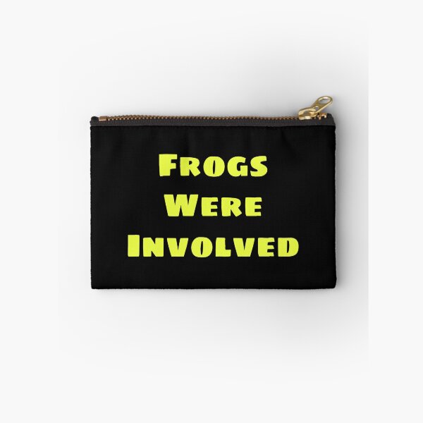 Item preview, Frogs Were Involved - Yellow designed and sold by snail-galaxy.