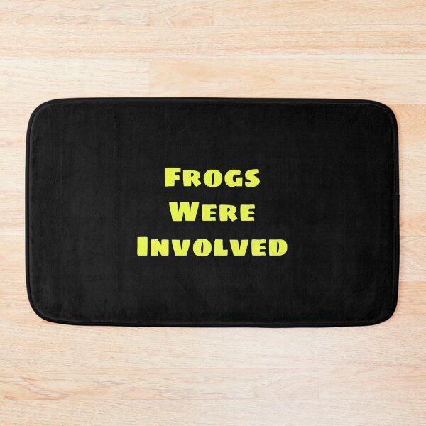 Item preview, Frogs Were Involved - Yellow designed and sold by snail-galaxy.