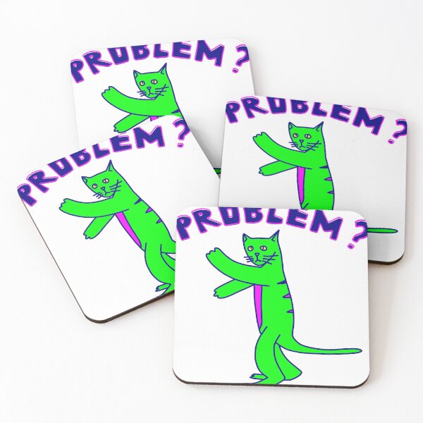 Item preview, Funny Cat Problem designed and sold by binti163.