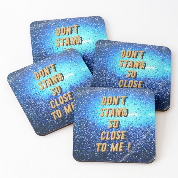 Item preview, Don t stand so close to me - Fight the Virus designed and sold by Hell-Prints.