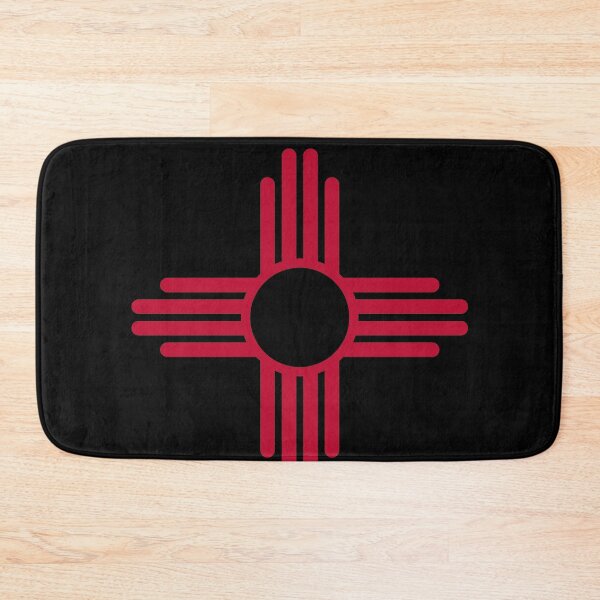 Item preview, New Mexico Gift New Mexico State Flag Red Zia Sun Design designed and sold by TNDesignStudio.