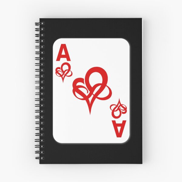 Item preview, Playing Card Ace of Hearts | INFINITY HEART | Polyamory Symbol designed and sold by Carl's Clothing.