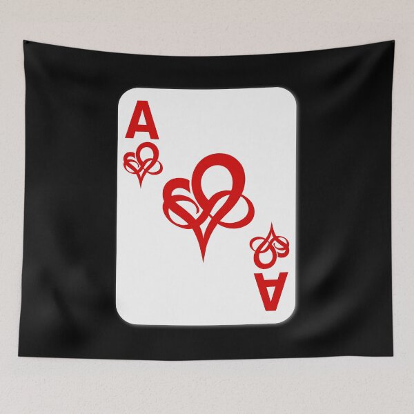 Item preview, Playing Card Ace of Hearts | INFINITY HEART | Polyamory Symbol designed and sold by Carl's Clothing.