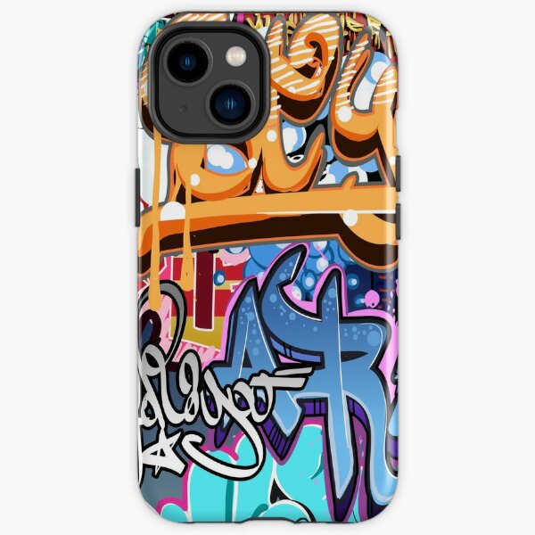 Black Letter Y And Red Green Yellow Graffiti Phone Case For Iphone