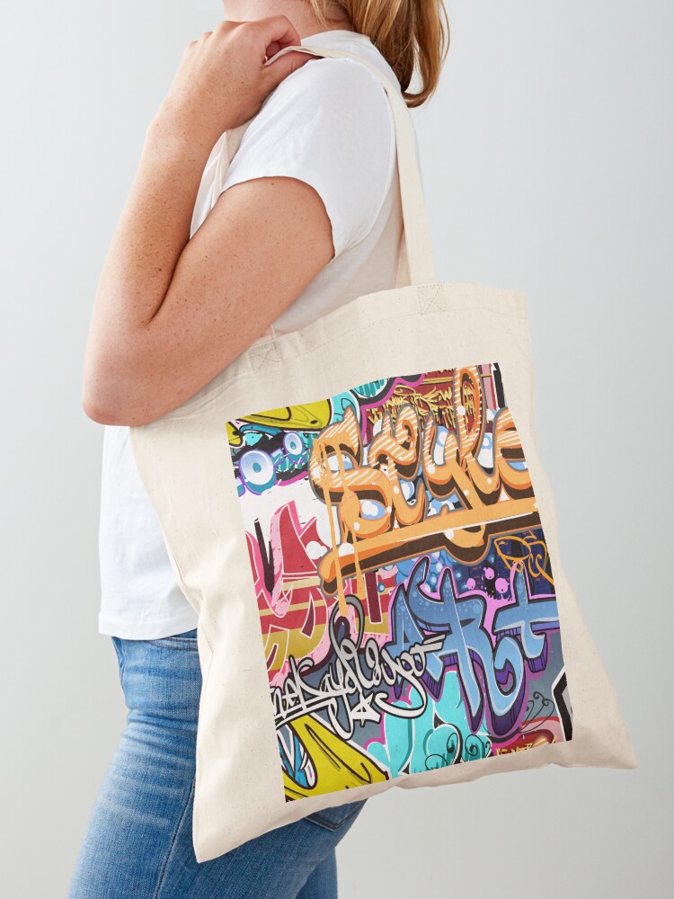 Tote bag - graffiti design