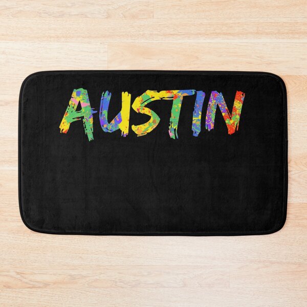 Item preview, Austin Gift Bright Colors Texas Colorful Rainbow Paint Spash Design designed and sold by TNDesignStudio.