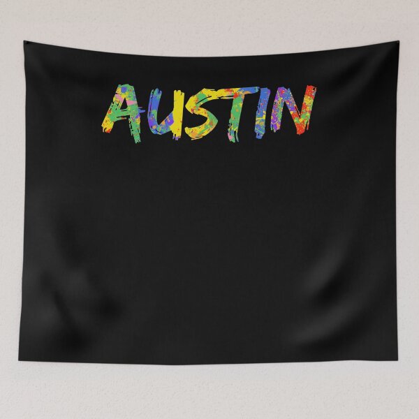 Item preview, Austin Gift Bright Colors Texas Colorful Rainbow Paint Spash Design designed and sold by TNDesignStudio.