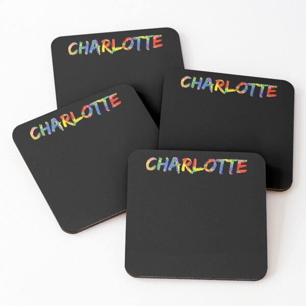 Item preview, Charlotte Gift Bright Colors North Carolina Colorful Rainbow Paint Spash Design designed and sold by TNDesignStudio.