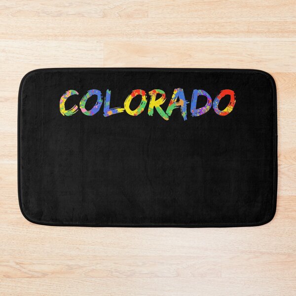 Item preview, Colorado Gift Bright Colors Colorful Rainbow Paint Spash Design designed and sold by TNDesignStudio.