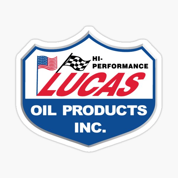 Lucas Oil Racing Logo Sticker