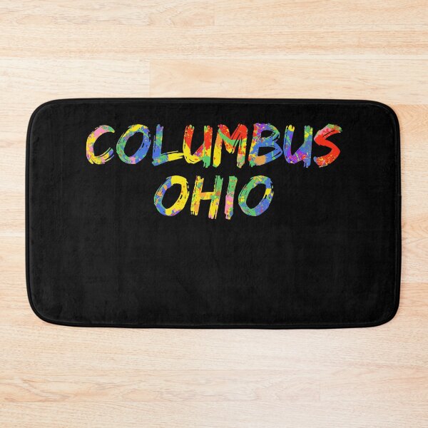 Item preview, Columbus Ohio Gift Bright Colors Ohio Colorful Rainbow Paint Spash Design designed and sold by TNDesignStudio.