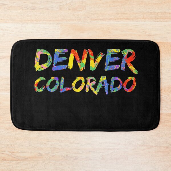 Item preview, Denver Colorado Gift Bright Colors Colorful Rainbow Paint Spash Design designed and sold by TNDesignStudio.