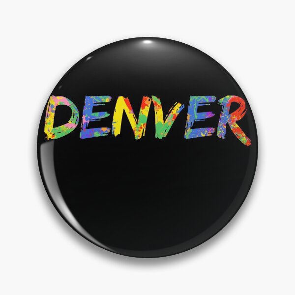 Item preview, Denver Gift Bright Colors Colorado Colorful Rainbow Paint Spash Design designed and sold by TNDesignStudio.