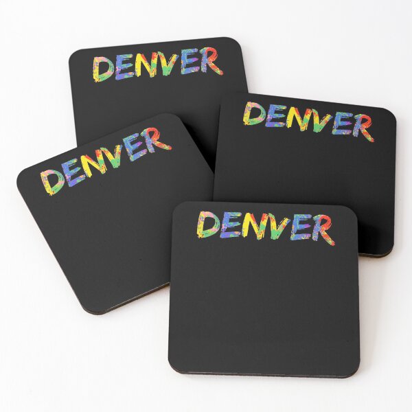 Item preview, Denver Gift Bright Colors Colorado Colorful Rainbow Paint Spash Design designed and sold by TNDesignStudio.
