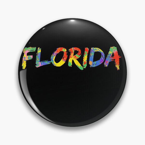 Item preview, Florida Gift Bright Colors Colorful Rainbow Paint Spash Design designed and sold by TNDesignStudio.