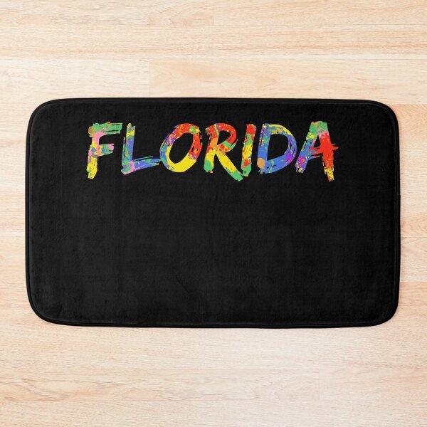 Item preview, Florida Gift Bright Colors Colorful Rainbow Paint Spash Design designed and sold by TNDesignStudio.
