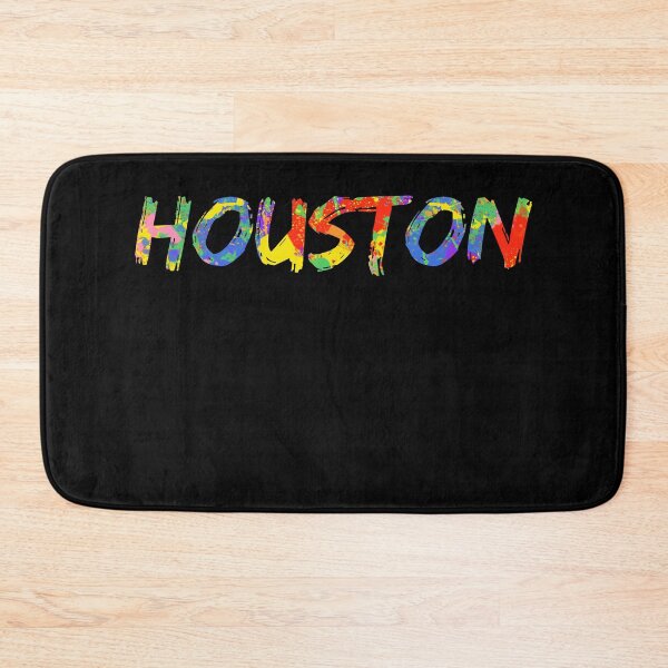 Item preview, Houston Gift Bright Colors Texas Colorful Rainbow Paint Spash Design designed and sold by TNDesignStudio.