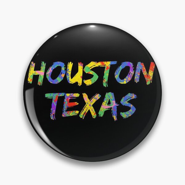 Item preview, Houston Texas Gift Bright Colors Colorful Rainbow Paint Spash Design designed and sold by TNDesignStudio.