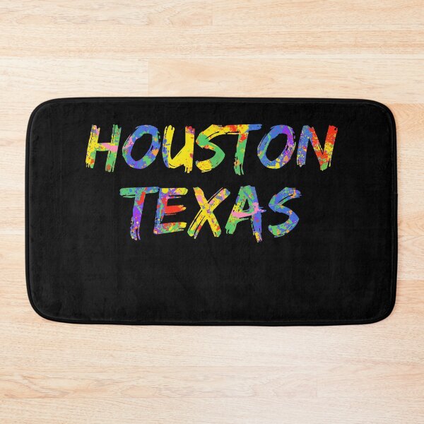 Item preview, Houston Texas Gift Bright Colors Colorful Rainbow Paint Spash Design designed and sold by TNDesignStudio.